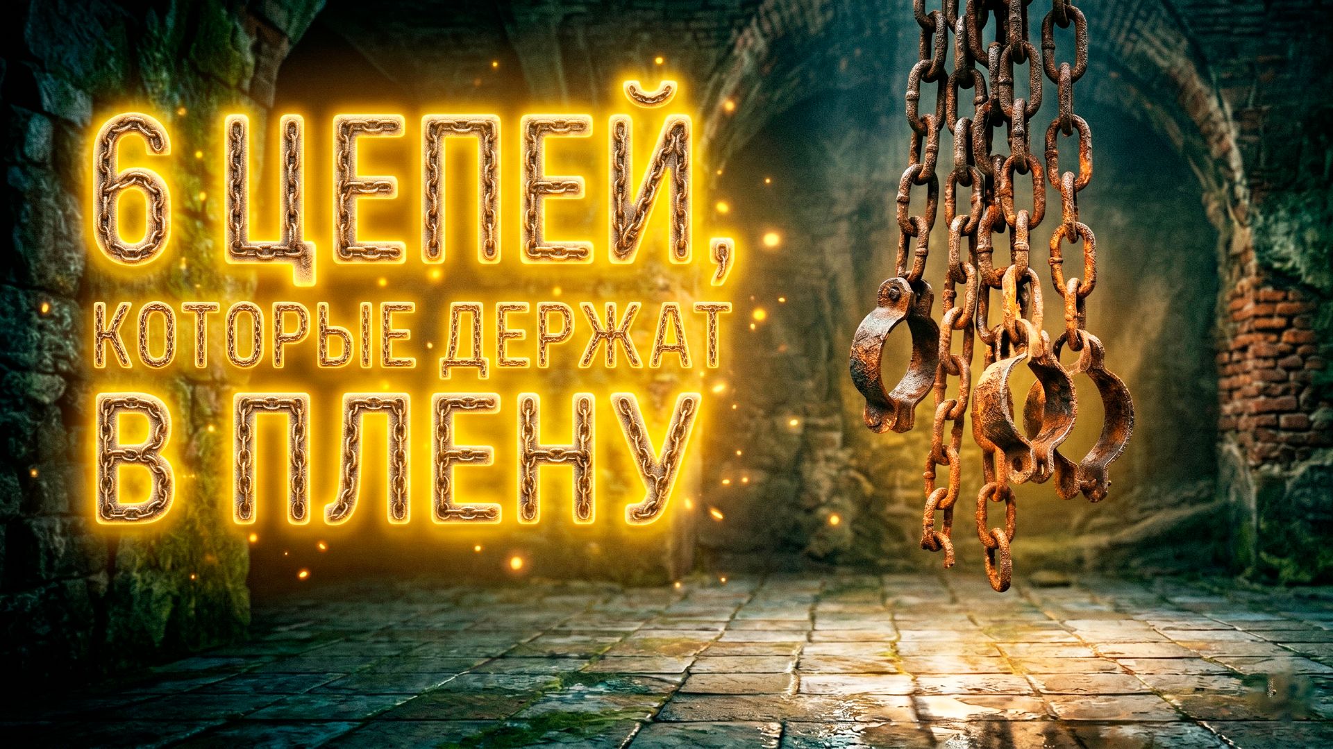 Ты не слаб — ты опутан. Узнай, какие 6 цепей тянут тебя вниз