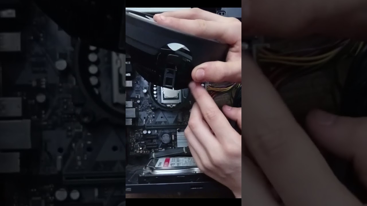 Установка кулера PcCooler E126M PRO