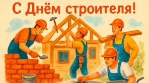 Гимн строителям: тем, кто возводит будущее! Музыкальное поздравление с праздником Днём строителя