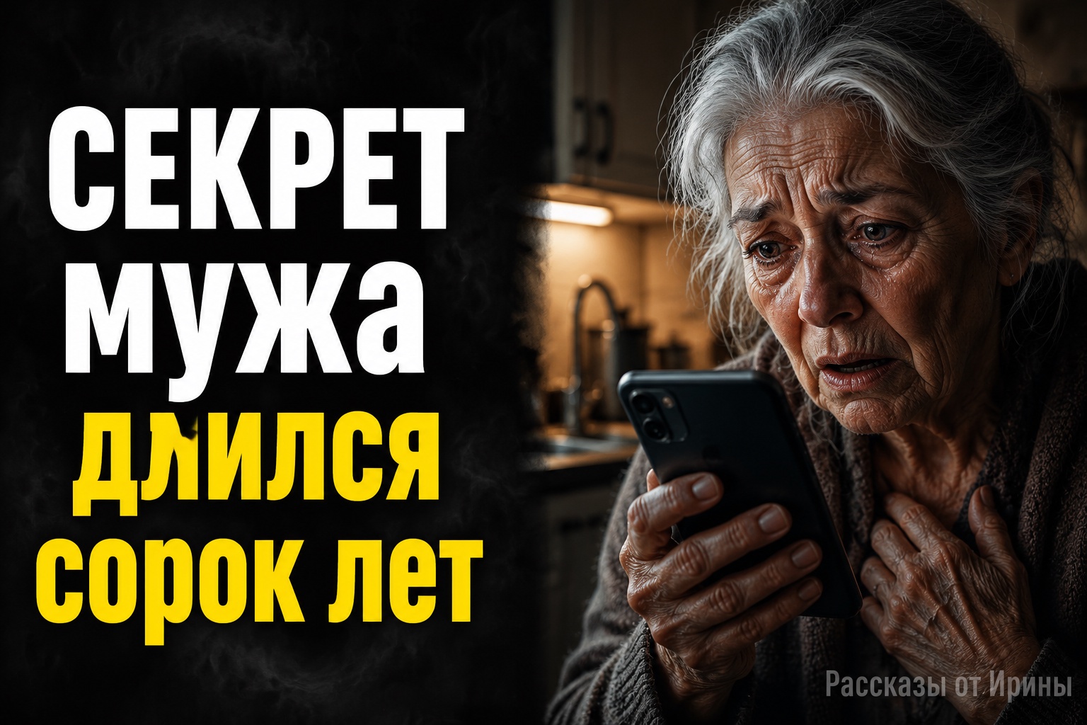 Сообщение на телефоне мужа разрушило сорок лет семейной жизни