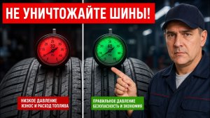 НЕ устанавливайте давление в шинах на 32 PSI! (Вы испортите свой автомобиль)