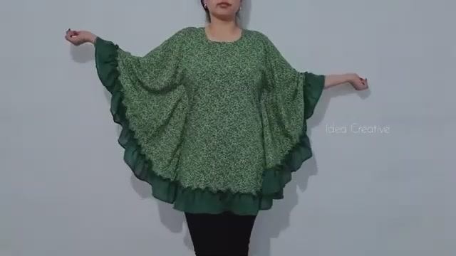 Накидка сшить своими руками простой крой без выкройки