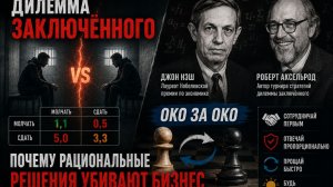 Стратегия выгодной жизни. Дилемма заключённого: задача, которая объясняет почти всё