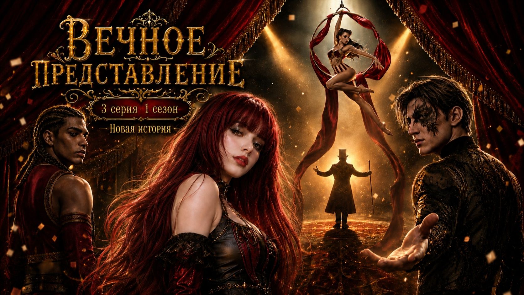 🎪Лига мечтателей 🎪 Вечное представление - 3 серия (книга) 1 сезон (прохождение) Новая история