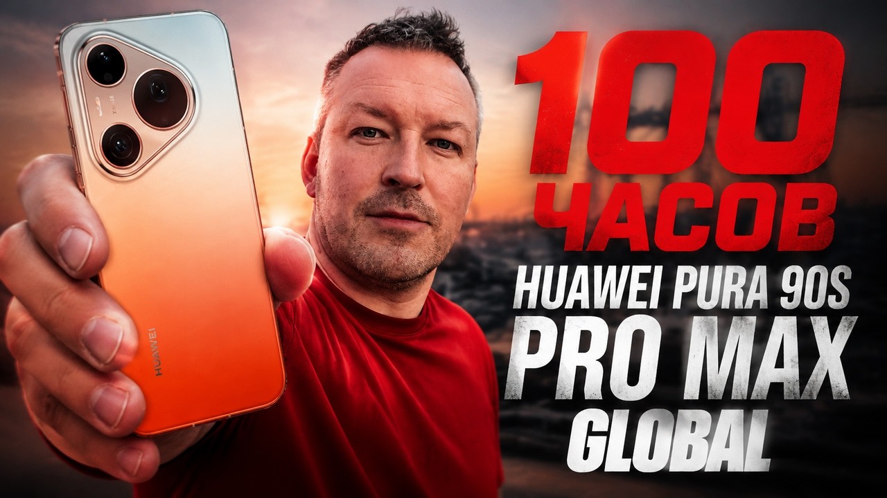 100 ЧАСОВ с HUAWEI PURA 90s PRO MAX