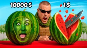 КАМУФЛЯЖ за $1 vs $10,000 !
