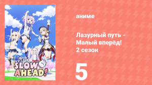 Лазурный путь: Малый вперёд! 2 сезон 5 серия (аниме-сериал, 2026)