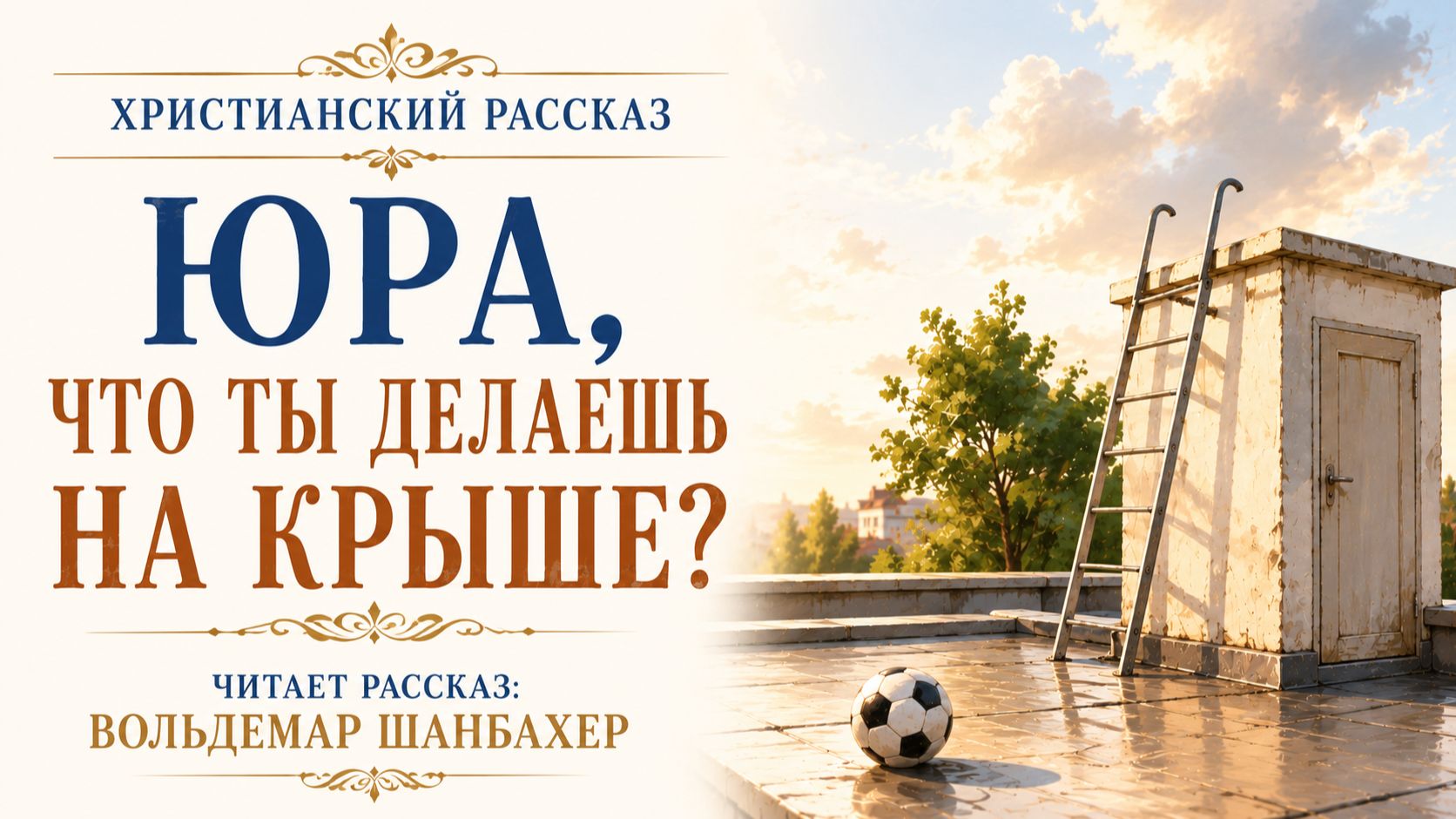 Юра что ты делаешь на крыше?  Христианский аудиорассказ