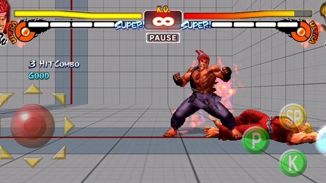 Играю в street fighter 2 часть играя за злого рю