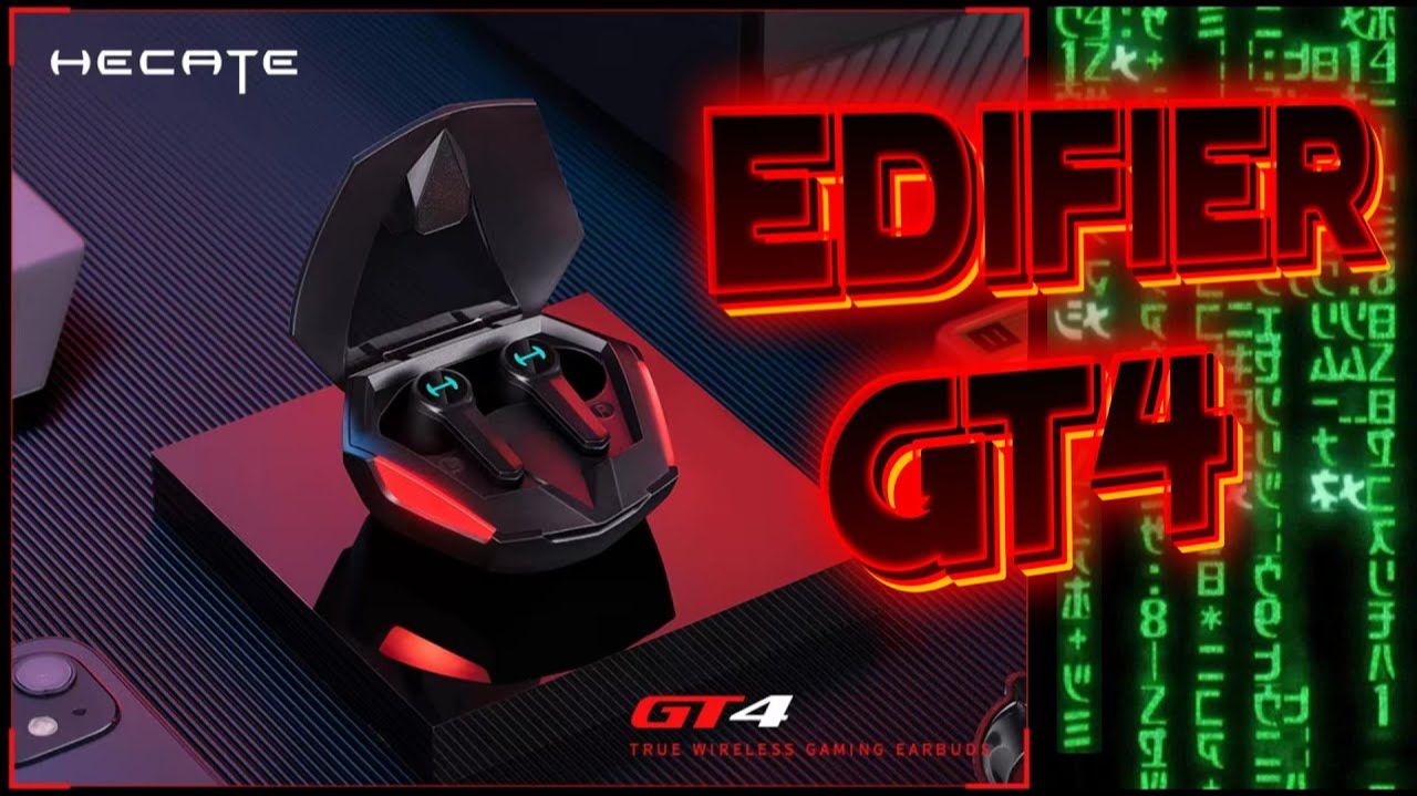 Игровые TWS наушники EDIFIER GT4 (RomaDVD)