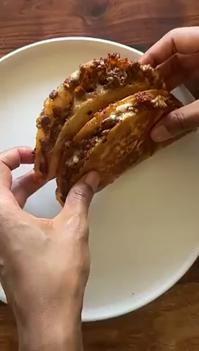 ХРУСТЯЩИЕ такос с мясом