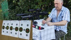 Альфа Доберман Хантер, попытка подобрать пульку.