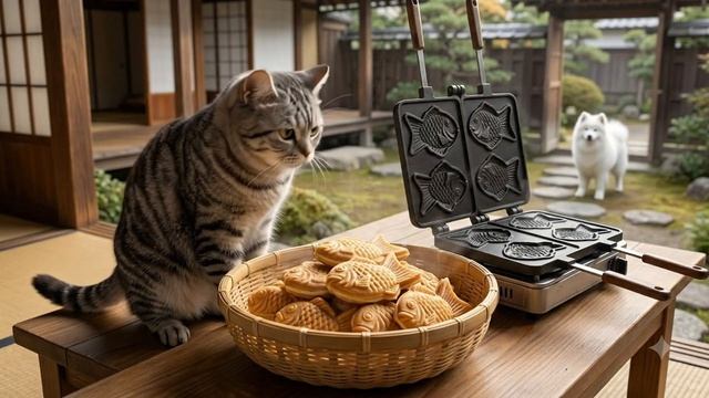 КОТИК САМ СЕБЕ ПОВАР!