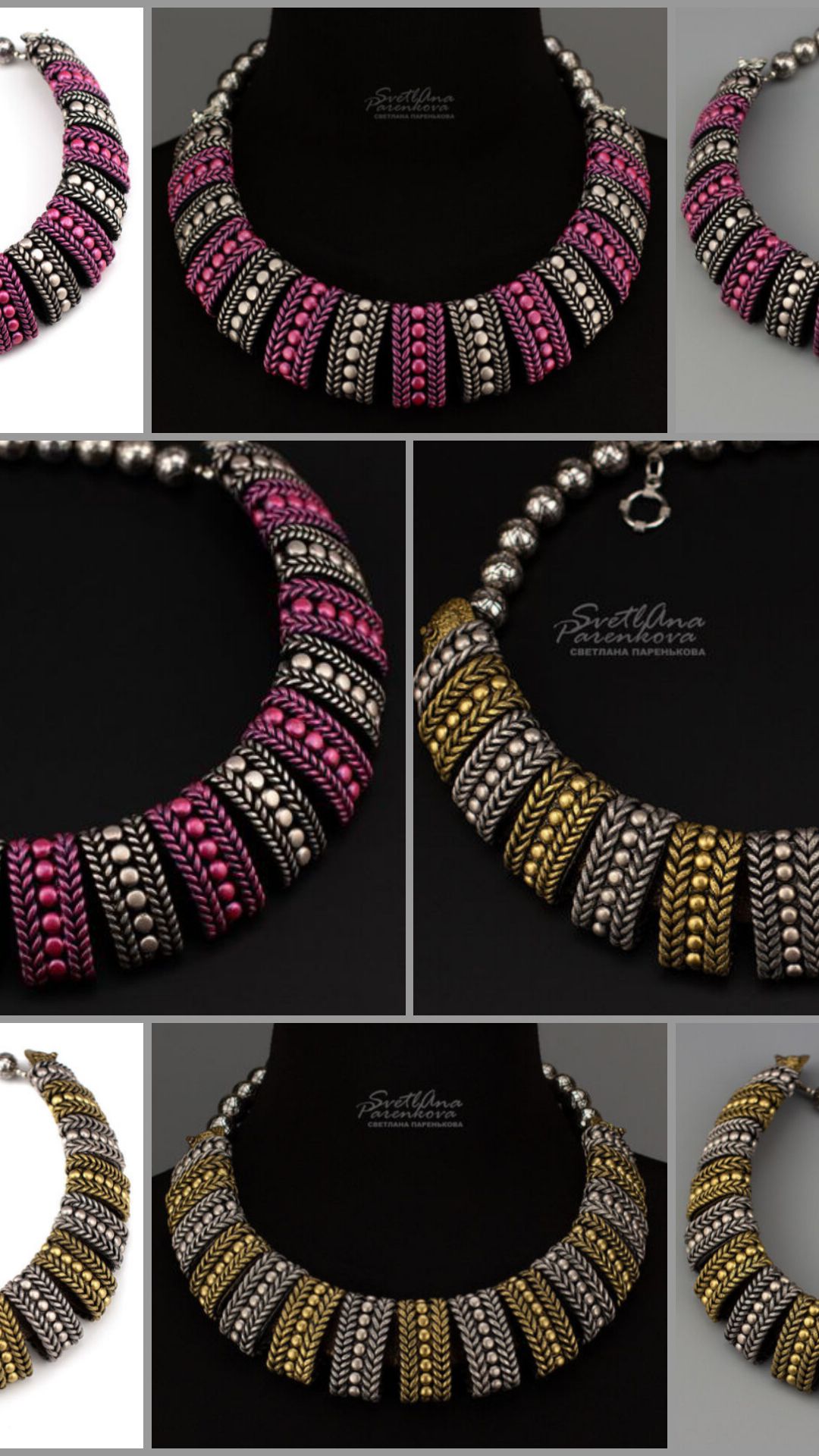 #колье #коллекция #металлик 700 801 #svetlanaparenkova #светланапаренькова #shorts #jewelery#украшен
