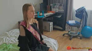 Rhw_140. Маша решила принять ванну в своем выпускном платье