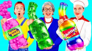 Кулинарный Челлендж_ Я против Бабушки _ Лайфхаки для Родителей