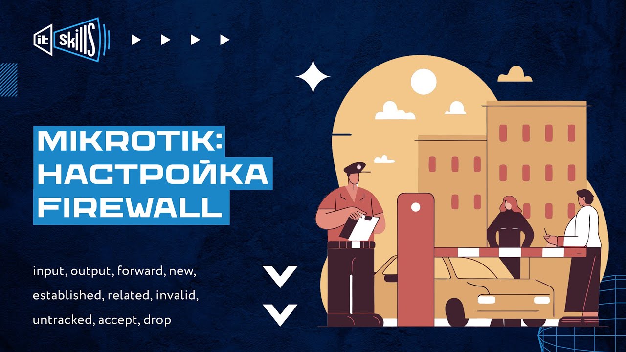 Mikrotik: настройка Firewall | Базовые понятия настройки через WinBox
