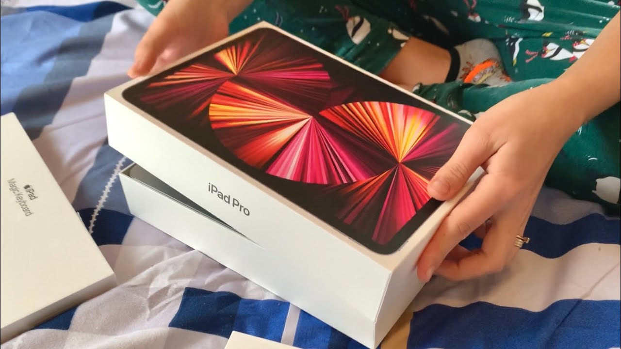 Распаковка IPad PRO 11, Magic Keyboard и Apple Pencil 2