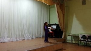 Бурова Дарья (8 лет). Вивальди, Концерт соль мажор 1ч. Ковровская ДШИ им. Иорданского.mp4