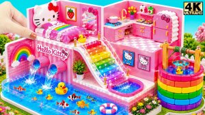 «Розовый домик Hello Kitty ❤️: Сделай его по шагам!»