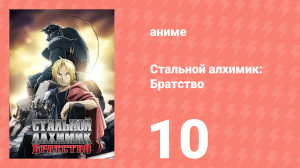 Стальной алхимик: Братство 10 серия «В разные стороны» (аниме-сериал, 2009)
