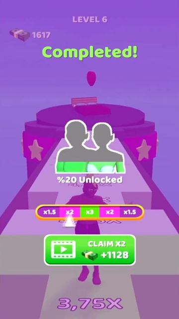 Couple Run! Прохождение Уровень 6-7