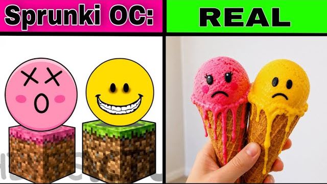 СПРУНКИ OC: ЛАВИТИ ПРОТИВ ВЕРИТИ (ИЗ МАЙНКРАФТА) В РЕАЛЬНОЙ ЖИЗНИ