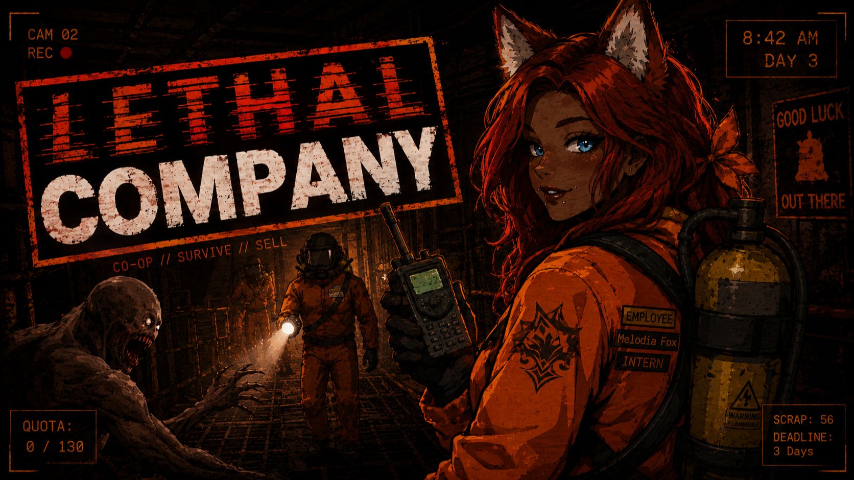ЛЕТАЛЬНЫЕ МОМЕНТЫ _ Lethal Company №2 #lethalcompany #lethalcompanygame #twitch