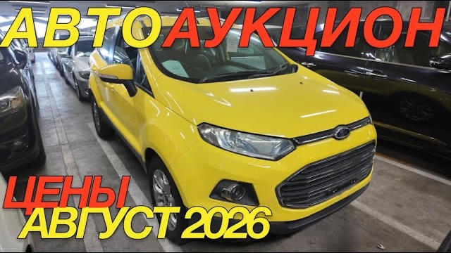 ЯПОНСКИЕ ТОРГИ СЕГОДНЯ / VOLKSWAGEN BEETLE FORD TOYOTA COROLLA FIELDER FORD ECOSPORT SUZUKI JIMNY