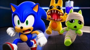 Соник играет Животный Госпиталь часть 3