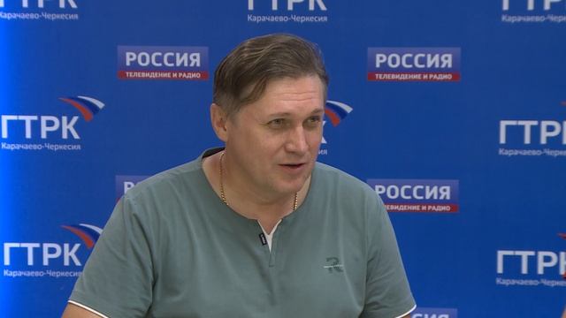 Марина Соболева, Виктор Жугин,Эдуард Гладкий.  ГТРК, Главном  региональное телевидение КЧР