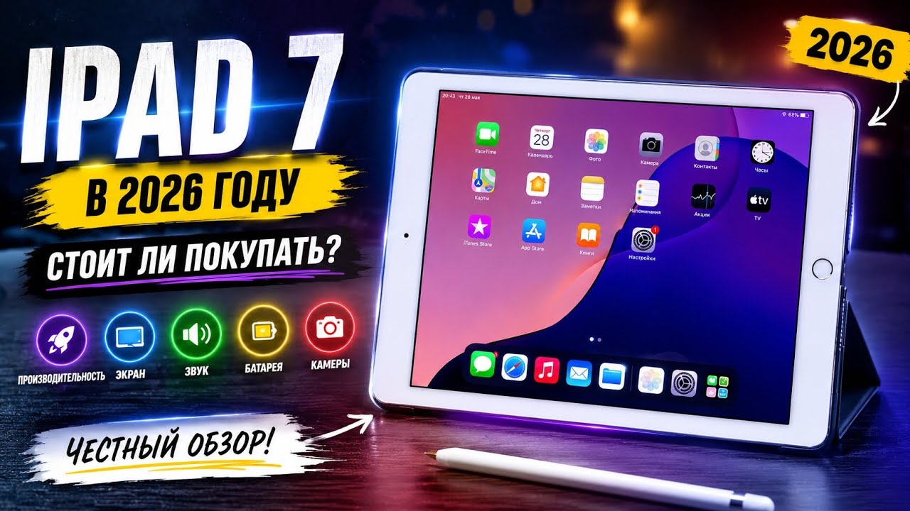 IPAD 7 В 2026 ГОДУ!СТОИТ ЛИ ЕЩЕ ЕГО ПОКУПАТЬ?