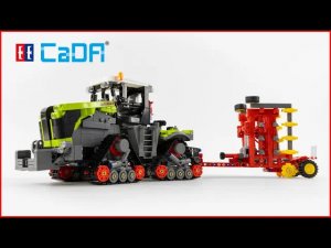 CaDA CLAAS XERION 5000 TRAC TS (C65012W) — сборка конструктора
