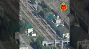 Уничтожение локомотива в н.п. Лозовая