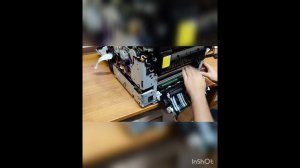 Canon MF744, замена ленты переноса и обслуживание