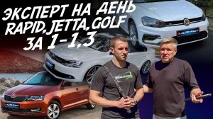 ЭКСПЕРТ НА ДЕНЬ! БЮДЖЕТ 1-1.3 МЛН! GOLF, JETTA, RAPID, POLO! АВТОПОДБОР AUTOFACT