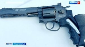 На Ставрополье пьяный пенсионер устроил тир прямо на дороге