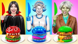Кулинарный Челлендж# Бабушка-Робот vs Вампир vs Зомби от Multi DO Challenge