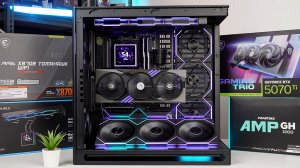 ПОЧЕМУ ТАК КРАСИВО?! МОЩНЫЙ ПК ДЛЯ ИГР С RTX 5070Ti