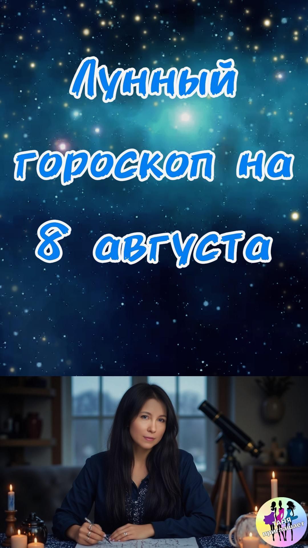 Гороскоп на 08.08.2026. Гороскоп на сегодня