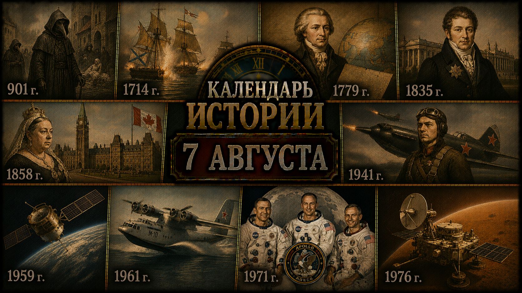 КАЛЕНДАРЬ ИСТОРИИ 7 АВГУСТА