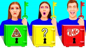 Выбери правильный ключ Челлендж # Битвы с едой