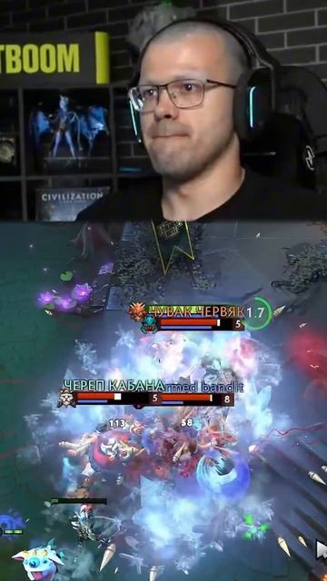 Повернулся ПОПОЙ К СТРЕЮ на Бристлбеке! #dota2 #дота2