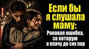 Если бы я слушала маму- Роковая ошибка, за которую я плачу до сих пор