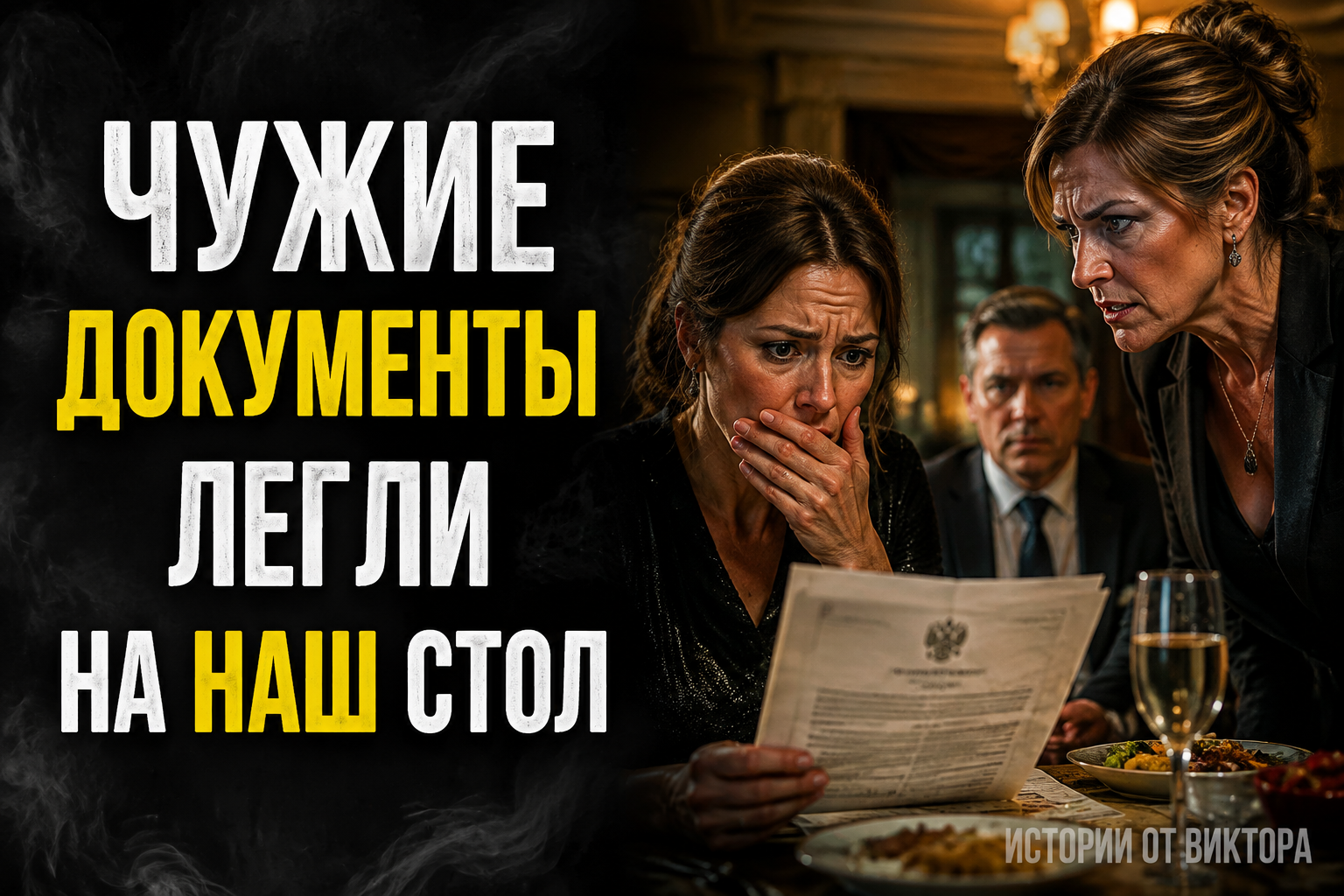 После сорока дней незнакомка принесла документы на квартиру