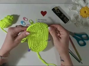 Овальное донышко крючком, легкий расчет прибавок по авторской таблице