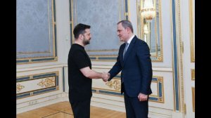Глава МИД Азербайджана встретился с зеленским.
