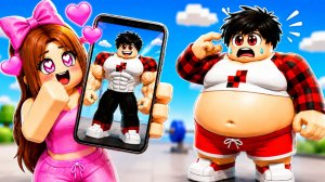 😱 Я СОВРАЛ ДЕВУШКЕ, ЧТО Я ОГРОМНЫЙ КАЧОК в РОБЛОКС!