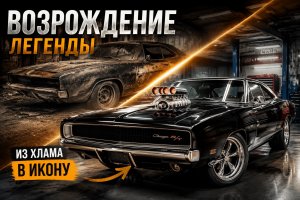Восстановление заброшенного Dodge Charger R/T 1970 года | Реставрация и сборка