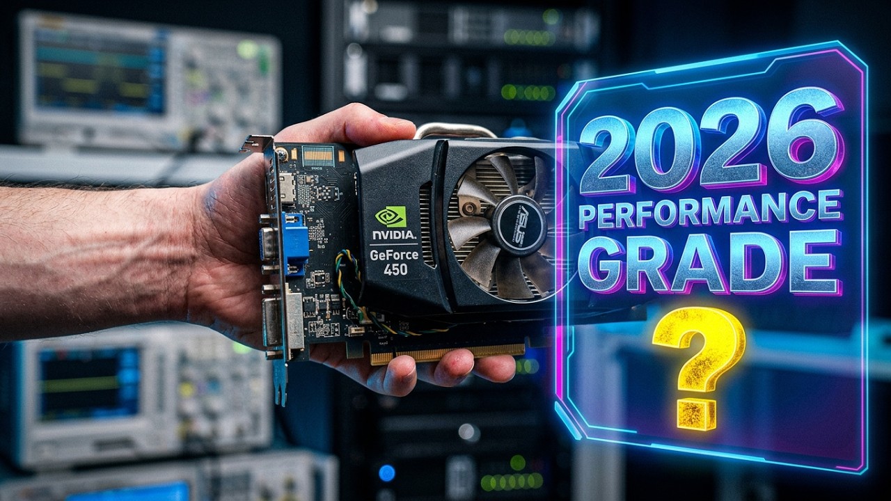 Тест GeForce GTS 450 в 2026 году!